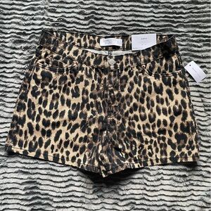 Super High Rise Denim Shorts